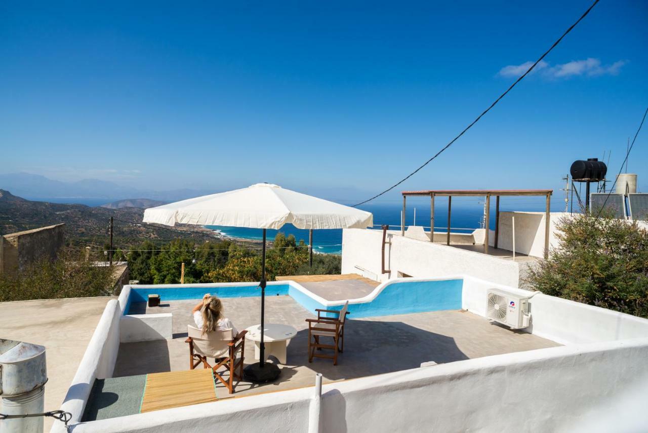 Splendid Sea View Villa Mirsini  Kültér fotó